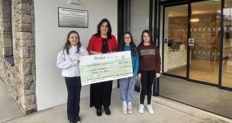 Roscommon children raise hundreds of euro for local hospice