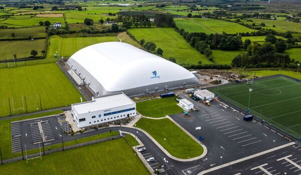 The Connacht GAA Air Dome in Bekan has been a huge success due to its ability to host indoor games, regardless of the weather. Picture: INPHO/James Crombie The Connacht GAA Air Dome in Bekan has been a huge success due to its ability to host indoor games, regardless of the weather. Picture: INPHO/James Crombie