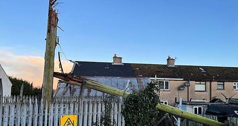 Thousands remain without power in Northern Ireland following Storm Éowyn