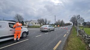 Major County Roscommon road closed for underground pass works