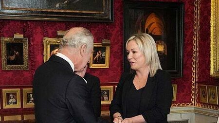 Michelle O’Neill to meet Britain's King Charles but declines overnight stay at Windsor