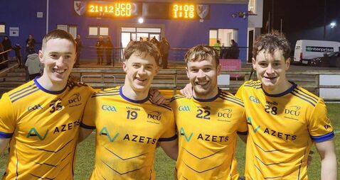 Four Roscommon men claim Sigerson Cup medals