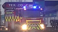 Fire service dealing with reported fire at Roscommon business premises