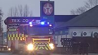 Fire at Roscommon filling station shop brought under control