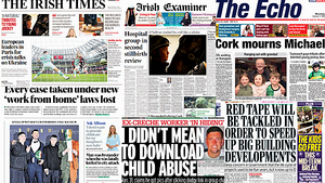 What the papers say: Monday's front pages What the papers say: Monday's front pages