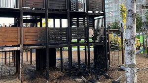 Playground arson: Boy (12) allegedly helped cause €35,000 of damage Playground arson: Boy (12) allegedly helped cause €35,000 of damage