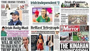 Wednesday's front pages: Headlines from today's newspapers Wednesday's front pages: Headlines from today's newspapers