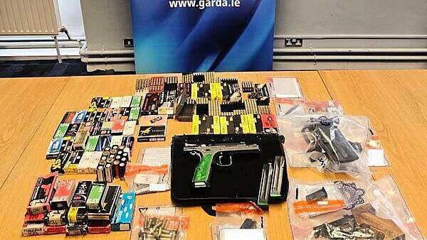 Man charged after firearms and ammunition seized in Co Meath