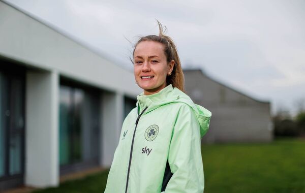 South Roscommon native, Heather Payne, is set to make her 50th appearance for the Republic of Ireland women's soccer team. Picture: INPHO/Ryan Byrne