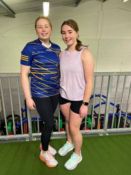 Shauna McDermott (Oran) and Ciara Kilcommins (St. Dominic's) making sure that Roscommon are prepared for their upcoming camogie league campaign. Shauna McDermott (Oran) and Ciara Kilcommins (St. Dominic's) making sure that Roscommon are prepared for their upcoming camogie league campaign.