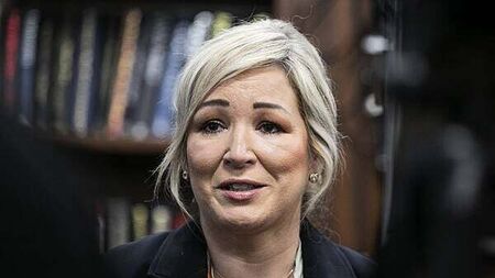 DUP says Sinn Féin’s US boycott is ‘manoeuvre’ for O’Neill presidency bid