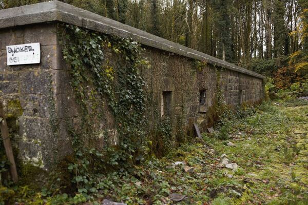 The property prior to work starting.