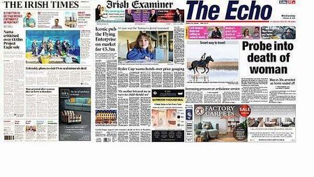 What the papers say: Wednesday's front pages