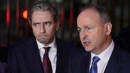 Tánaiste says triple lock is being amended because ‘the world has changed’