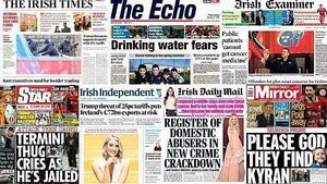 What the papers say: Thursday's front pages What the papers say: Thursday's front pages