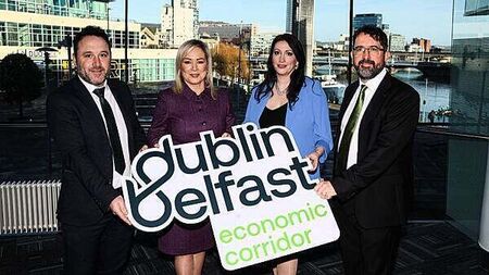 Belfast-Dublin corridor could be transformed into 'world-class economic powerhouse'