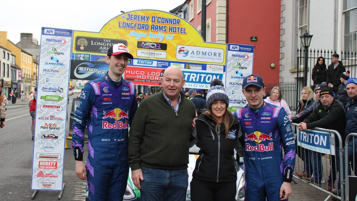 Stars of the show triumph at local rally