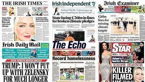 What the papers say: Tuesday's front pages What the papers say: Tuesday's front pages
