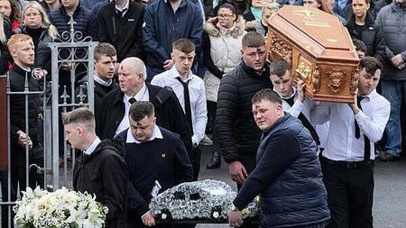 Donegal crash victim Jamie Diver had applied to join fire service, funeral hears