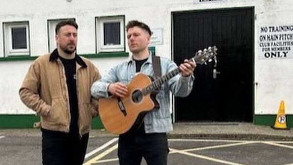 The 2 Johnnies take Ballaghaderreen by storm