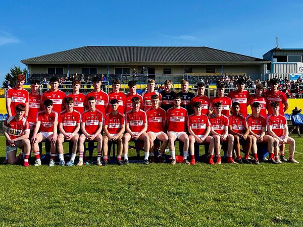 The Roscommon CBS senior football panel before their All-Ireland Colleges' B football championship final against Patrician High School, Carrickmacross, at Glennon Brothers Pearse Park on Sunday afternoon. Picture: Roscommon GAA The Roscommon CBS senior football panel before their All-Ireland Colleges' B football championship final against Patrician High School, Carrickmacross, at Glennon Brothers Pearse Park on Sunday afternoon. Picture: Roscommon GAA