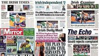 What the papers say: Monday's front pages