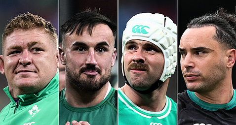 Ireland quartet set to be fit to face Italy in Six Nations