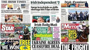What the papers say: Wednesday's front pages What the papers say: Wednesday's front pages
