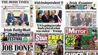 What the papers say: Thursday's front pages