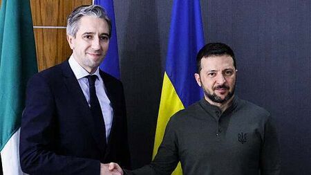 Tánaiste accuses Russian president of being ‘holdout’ in Ukraine peace talks