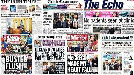What the papers say: Wednesday's front pages