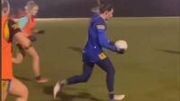 WATCH VIDEO: World boxing silver medallist wastes no time returning to county training!