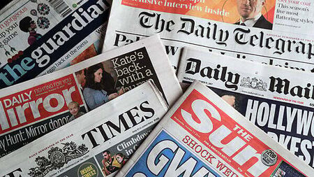 What the papers say: Tuesday's front pages