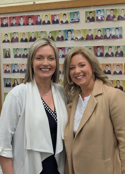 Deputy Principal Dr Jude Lohan and CEO Roscommon Credit Union enjoy the celebrations at the Roscommon Community College 25-year reunion recently. Deputy Principal Dr Jude Lohan and CEO Roscommon Credit Union enjoy the celebrations at the Roscommon Community College 25-year reunion recently.