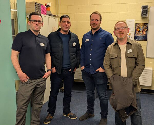 Gary Cardwell, Shane Gormley, Alan Lohan and Dale Kiernan at the reunion. Gary Cardwell, Shane Gormley, Alan Lohan and Dale Kiernan at the reunion.