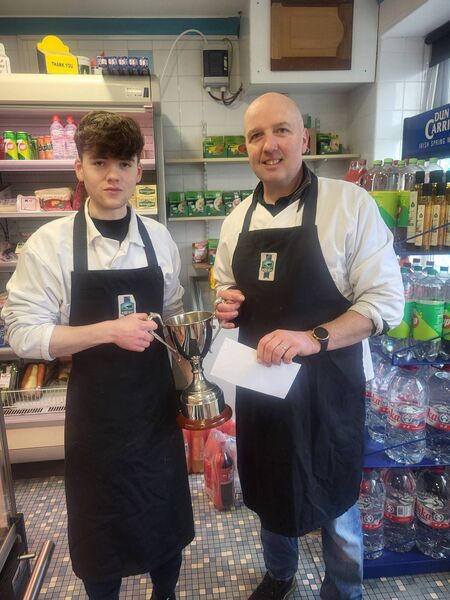 Morris Meats won the overall prize at the Elphin St. Patrick's Day Parade.