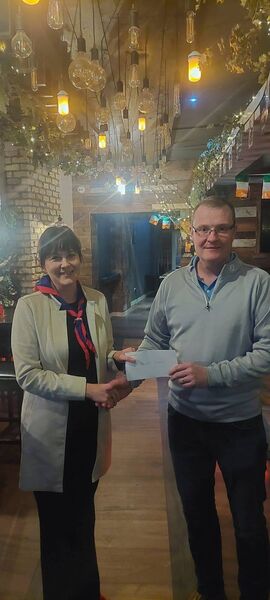 The U-16 Runner- Up prize (€100) in the Boyle St. Patrick’s Day Parade went to Boyle Scouts.