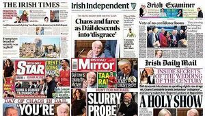 What the papers say: Wednesday's front pages What the papers say: Wednesday's front pages