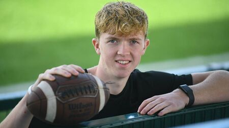 Creggs man following his American Football dream