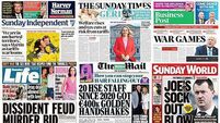 What the papers say: Sunday's front pages