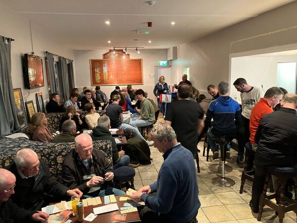 A hive of activity at the recent Ballaghaderreen Golf Club quiz.