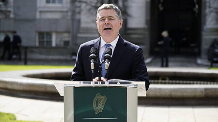 Donohoe refuses to rule out recession as he reveals impact of tariffs on Ireland