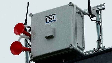 Clock-hooter system only used for televised games in All-Ireland and Tailteann Cup