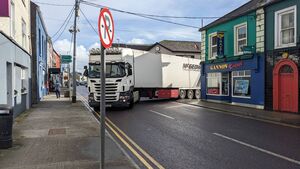 Traffic safety scheme in Castlerea queried