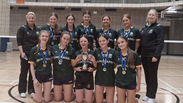 Drumshanbo Vocational School won the All Ireland Junior C Volleyball title.