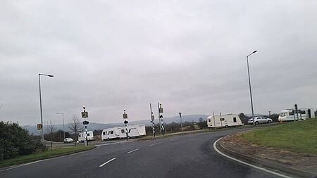 Judge warns Traveller couple they face jail unless they remove caravan from Limerick roundabout