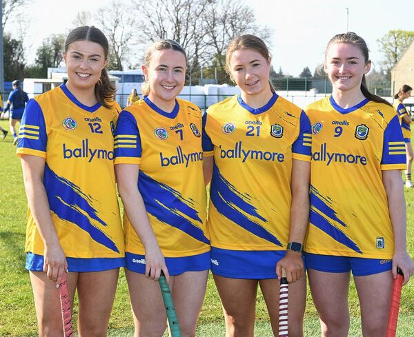 Forwards Sinéad Mannion, Ava Mulry, Ciara Kilcommons and Sally Bolger will be hoping to grab some scores for Roscommon against Laois on Saturday next. 