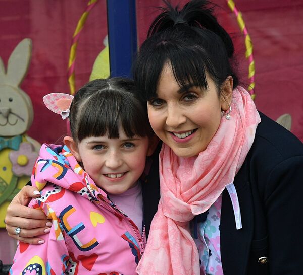Louise and Lucy Earley, Tarmonbarry, pictured at the Strokestown Easter Parade last year. Pic. Gerard O’Loughlin Louise and Lucy Earley, Tarmonbarry, pictured at the Strokestown Easter Parade last year. Pic. Gerard O’Loughlin