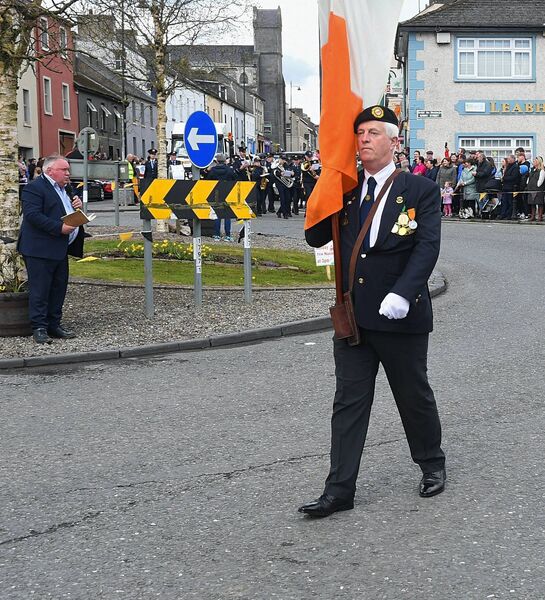 Patrick Tighe lead the Strokestown Easter Parade last year. Pic. Gerard O’Loughlin Patrick Tighe lead the Strokestown Easter Parade last year. Pic. Gerard O’Loughlin