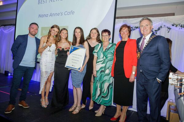 The best newcomer in the county went to Knockcroghery’s Nana Anne’s Café. The best newcomer in the county went to Knockcroghery’s Nana Anne’s Café.